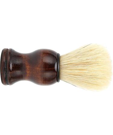 Premium Wooden Handle Shaving Brush for Men | Perfect for Home & Salon Use | Beard Razor Brush for Smooth Shaves - Buy Online on SooperMarket.com