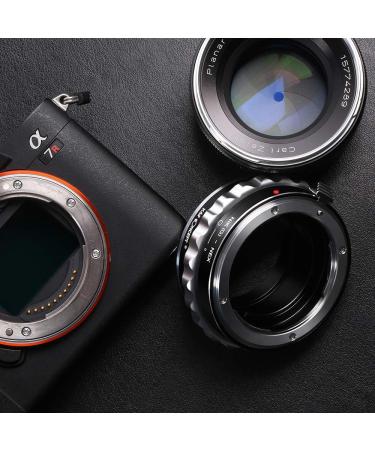 K&F Concept Nikon G to Sony E-Mount Lens Mount Adapter for Alpha A7 A6000 A6300 A6500 - NIK(G)-NEX Compatible - Buy Online on SooperMarket.com