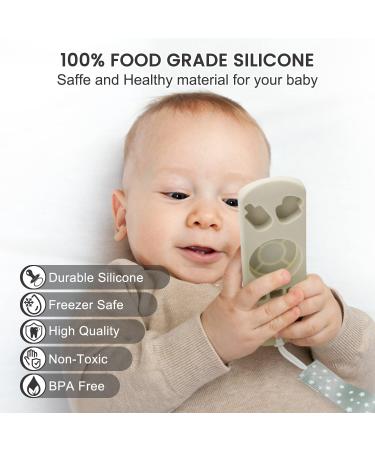 Shop Silicone Bathing Toys for 3-Month-Olds | Remote-Controlled Dental Aid & Soothing Bite Rings | Black & White - Buy Online on SooperMarket.com