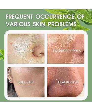 Green Tea Mask Stick Green Mask Stick Green Tea Deep Cleanse Mask Stick Clay Mask Purifying Oil Control Clean Solid Mask Face Moisturizing Acne Deep Pore Cleansing for All Skin Types - Buy Online on SooperMarket.com