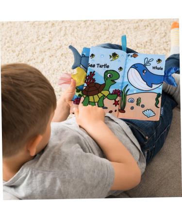 Vaguelly Tear-Resistant Fabric Book Set for Toddlers | Soft Touch & Feel Baby Books | Quiet Book Toys for Babies - Buy Online on SooperMarket.com