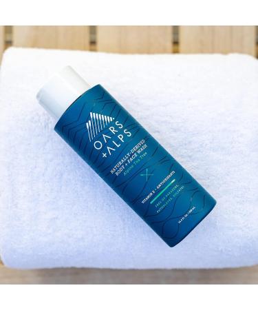 Oars + Alps Men's Moisturizing Body and Face Wash with Vitamin E and Antioxidants - Sulfate-Free Alpine Tea Tree Formula (2 Pack) - Buy Online on SooperMarket.com
