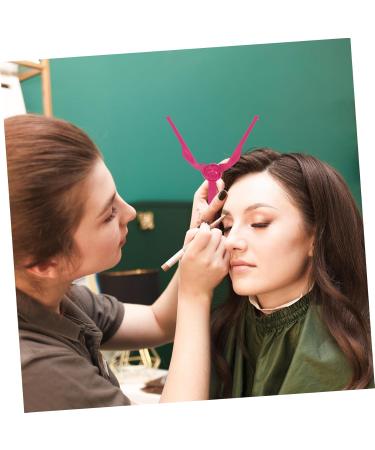Angoily 3 Pcs Eyebrow Template Eyebrow Ruler Eyebrow Makeup Stencil Template Ruler Portable Protractor - Buy Online on SooperMarket.com