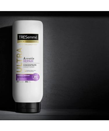 TRESemm Ultra Keratin Repair Concentrate Conditioner - 20 oz - Fast-Detangle Technology - Visible Repair in 30 Seconds - Buy Online on SooperMarket.com