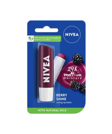 Nivea Lip Care Fruity Shine  Blackberry  4.8g