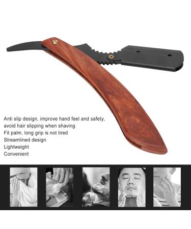 Vintage Straight Edge Razor - Premium Barber Quality Manual Razor for Mustache & Beard Grooming - Buy Online on SooperMarket.com
