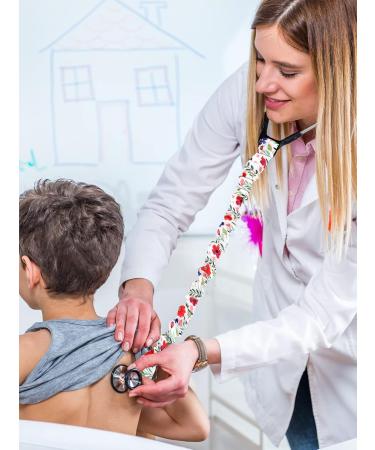 6 Pieces Stethoscope Cover Scrunchie - Elastic Fabric Sleeves for Nurses & Doctors | Compatible with Various Stethoscopes - 6 Stylish Neck Wraps - Buy Online on SooperMarket.com