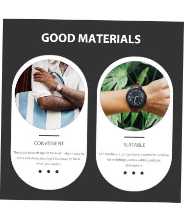 DOITOOL Mark remover white car coin body sanding brush circuit board tool watch supply electronic cleaning brush fiber pen watch Sanding Tool Accessories Work jewelry - Buy Online on SooperMarket.com