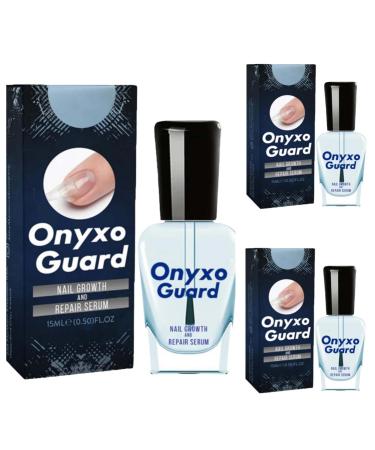 3 1PC Nail Strengthener for Weak Nails Nail Conditioner for Damaged Nails Onyxoguard Nail Growth and Repair Essence Nail Hardener Extra Strong and Growth Nail Guards for Strength
