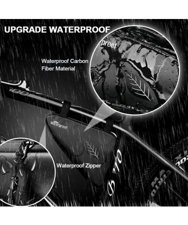 NDAkter Bike Bag - Water-Resistant Triangle Pouch for Phone, Wallet, Keys & Tools | Cycling Accessories for Road Bike MTB Commute - Buy Online on SooperMarket.com