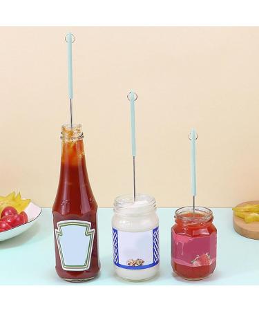 Retractable Silicone Spatula & Spoon - Easy Clean Portable Design for Cosmetics & Lip Gloss - Buy Online on SooperMarket.com