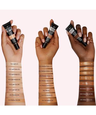 IT Cosmetics Bye Bye Under Eye Full Coverage Concealer 21.0 Medium Tan (W) - Waterproof Anti-Aging Formula for Dark Circles, Fine Lines, Redness & Discoloration - Natural Finish, 0.4 fl oz - Buy Online on SooperMarket.com