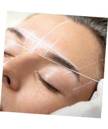 WOONEKY 1 set string Thread Drawing with Line Supply Precise Eyebrow Wooden Marking Beauty Sticks Mapping - Buy Online on SooperMarket.com