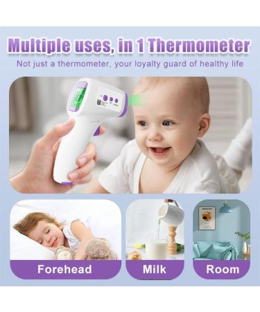 Bestyks Contactless Forehead Thermometer - Infrared Digital Fever Thermometer for Babies Kids & Adults | 32 Data Storage Quick Read & Fever Alarm - Buy Online on SooperMarket.com