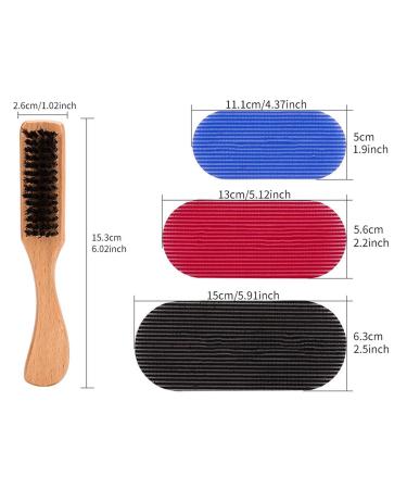 Premium Beard Brush for Men - Easy to Use with Comfortable Nylon Bristles | International Shipping Available - Buy Online on SooperMarket.com