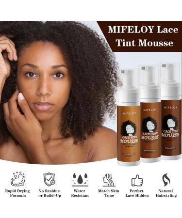 5 Pcs Wig Tool Kit 200ml Lace Tint Melting Hair Mousse Foam Mocha Dark Brown Toupees Spray Glue 75g Styling Wax Stick Pomade Gel Edge Control Brush Needle Tail Comb Wig Band 5 Pcs Wig Tool Set-Dark Brown-Pink - Buy Online on SooperMarket.com