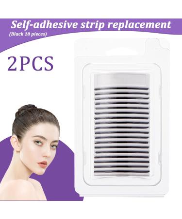 Self-Adhesive Eyelash Strips | No Glue Reusable & Gentle Lash Adhesive for Fake Eyelashes - 2 Sheets - Buy Online on SooperMarket.com