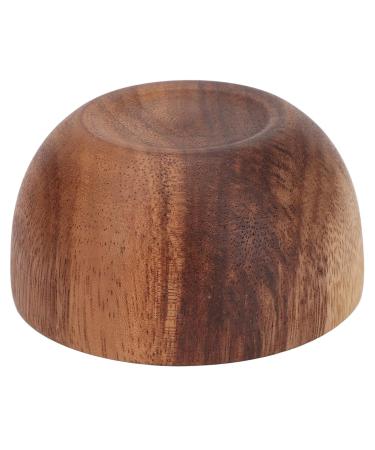 Large Capacity Wooden Shaving Soap Bowl - Portable Shaving Foam Mug for Men & Barber Shops - Buy Online on SooperMarket.com