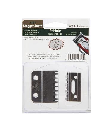 Wahl Professional 2-Hole Standard Clipper Blade #52164 - Fits 5 Star Senior and 5 Star Magic Clip 1 lb.