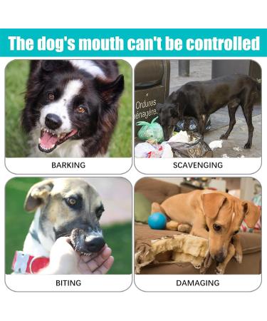 Dog Muzzle for Large Breed Adjustable Dogs Muzzles for Xl Bully Breathable Basket Muzzle with Reflective Strip to Prevent Biting Barking Chewing (X-Large) XLarge - Buy Online on SooperMarket.com