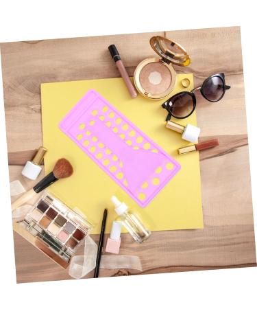 Buy 1 Set Lipstick Filling Mold - DIY Lipgloss Lip Tint Lip Balm Kits with 5 Purple Plastic Trays for Makeup | International Shipping Available - Buy Online on SooperMarket.com