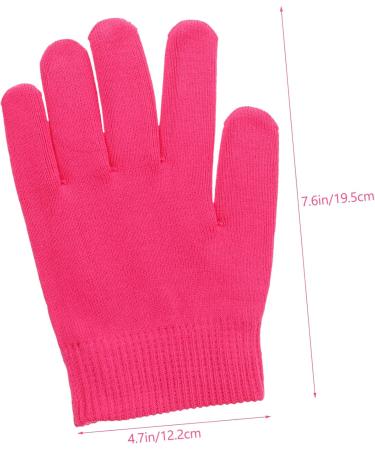 ABOOFAN 1 Pair Night Moisturizing Gloves Hand Moisturizer Gloves Dry Hands Lotion Gel Gloves Cotton Gloves for Dry Hands Dry Hand Gloves Moisturizing Gloves Spa - Buy Online on SooperMarket.com