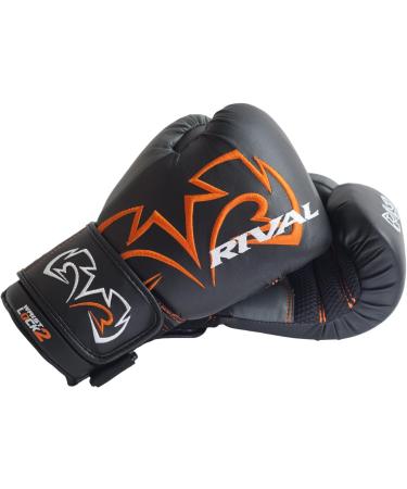 RIVAL Boxing RB11 Evolution Bag Gloves - Hook and Loop Closure, 1.25 Closed Cell Foam Padding, Black Medium - Buy Online on SooperMarket.com