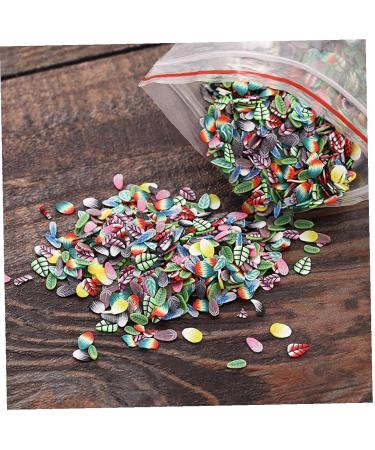 TOSSPER 1000 Pcs 3D Plastic Clay Leaf Slices Wheel - Nail Art DIY Decorations for Stylish Designs - Buy Online on SooperMarket.com