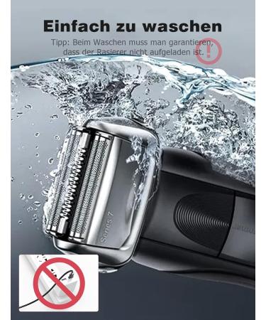 Braun Series 7 Replacement Shaver Head - Compatible with 720 720S 740S 750 760CC 765CC | Mellbree 2 70s Caller Series - Buy Online on SooperMarket.com
