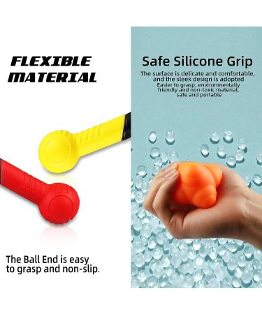 Agility Training Equipment for Basketball, Soccer & Baseball - Reaction Ball Set in Black and Orange - Buy Online on SooperMarket.com