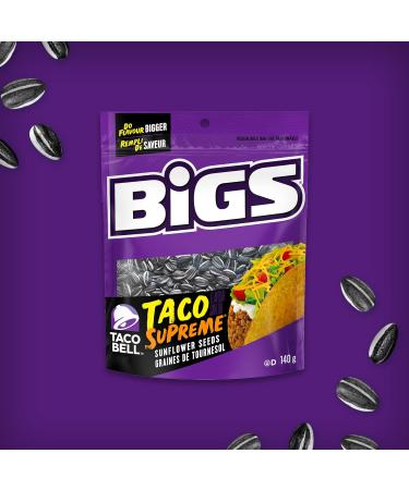 BIGS Taco Supreme Flavour Sunflower Seeds 140 grams - Buy Online on SooperMarket.com