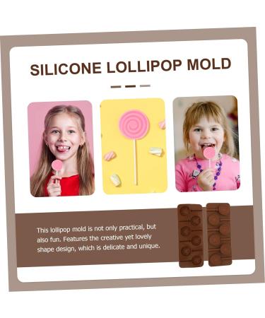 Ciieeo 2pcs Lollipop Mold Festival Baking Mold Lollipop Ball Molds Cookie Molds Sphere Lollipop Fondant Molds Sucker Molds Sucker Lollipop Silicone Cake Fudge Silica Gel Chocolate Candies - Buy Online on SooperMarket.com