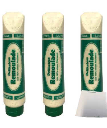 Luvat Delikatess Remoulade 3-pack (3x875 ml tube) + usy block