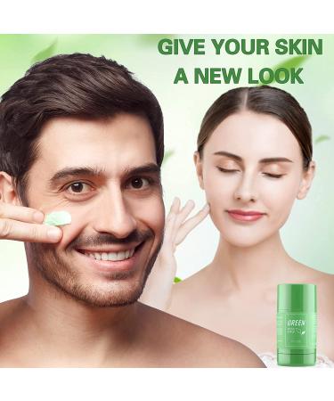 KASTU Green Tea Face Mask Stick - Deep Cleanse and Moisturizing Formula for All Skin Types - Buy Online on SooperMarket.com