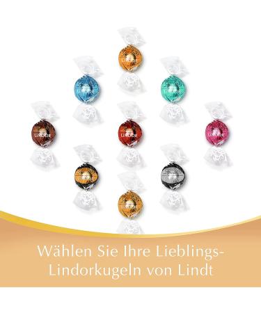 Lindt Lindor Chocolate Mixture - 137g Bag | Milk Dark White & Hazelnut Pralines | Perfect Gift for Chocolate Lovers - Buy Online on SooperMarket.com