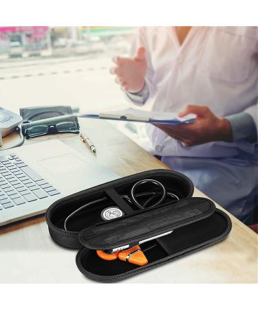 Travel Hard Stethoscope Case for Littmann Classic III, Cardiology IV, MDF Acoustica - Black - Buy Online on SooperMarket.com