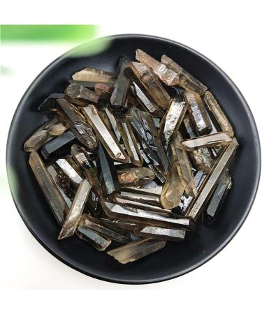 Natural Smoky Lemurian Quartz Crystal Stone Rough Specimen Natural Quartz Crystals Home Goods - Buy Online on SooperMarket.com