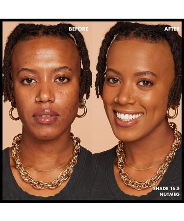 Nyx Can't Stop Won't Stop Full Coverage Foundation Nutmeg 16.5 - Long-Lasting Waterproof Matte Vegan Formula - Buy Online on SooperMarket.com