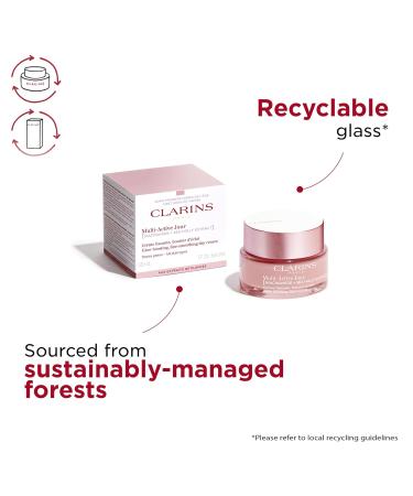 Clarins NEW Multi-Active Day Moisturizer with Niacinamide - Smooth Fine Lines Tighten Pores Even Tone & Texture Boost Glow - All Skin Types 1.7 oz - Buy Online on SooperMarket.com