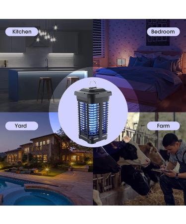 High Powered 4200V Bug Zapper for Indoor/Outdoor Use | IPX4 Waterproof Electric Mosquito Killer - 18W Lamp for Home, Backyard, Patio - Buy Online on SooperMarket.com