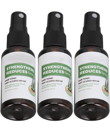 3Pcs x 30ml Strengthens Hair Spray Hair Tonic Dense Hair Repair - Deep Nourish Repair Reduces Frizzy - Buy Online on SooperMarket.com