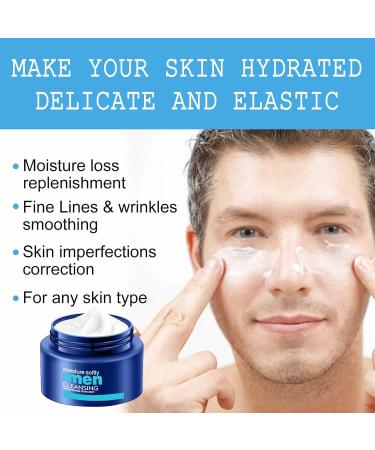 Trendyfave Mens Moisturiser Face Cream 120ML Organic Mens Skincare Face Moisturiser Anti Aging Day & Night Cream for Women and Men Brighten Hydrate and Boosts Skin Elasticity For All Skin Types - Buy Online on SooperMarket.com