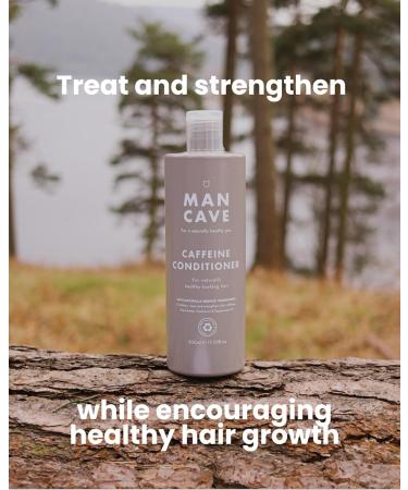 ManCave Caffeine Conditioner 500ml for Men | Encourage Healthy Hair Growth | Vegan & Eco-Friendly | Made in England - Buy Online on SooperMarket.com
