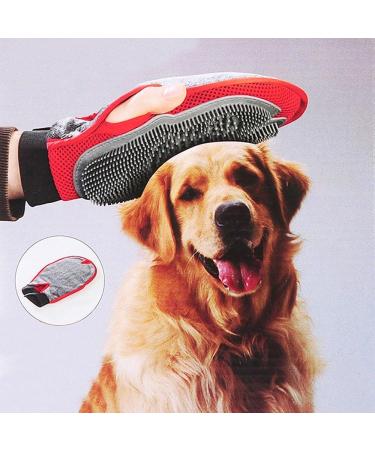 BPS Massage Gloves for Pets - Dog & Cat Hair Removal & Massage Tool - Buy Online on SooperMarket.com