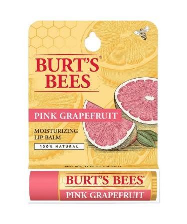 Burt's Bees Pink Grapefruit Moisturizing Lip Balm 0.15 oz by Burt's Bees