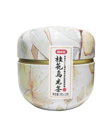 Osmanthus Oolong Tea in Tea Tin with 12 Teabags