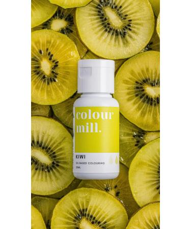 Color Mill Oil Blend Food Coloring - Kiwi 20ml for Chocolate Fondant Cupcakes & Baking | Ideal for Tortendeko - Buy Online on SooperMarket.com