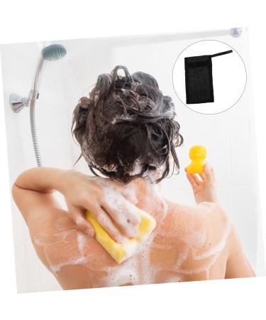 FOYTOKI 10pcs Soap Foaming Soap Scrubber Pouch Soap Saver Nylon Fiber Black - Buy Online on SooperMarket.com