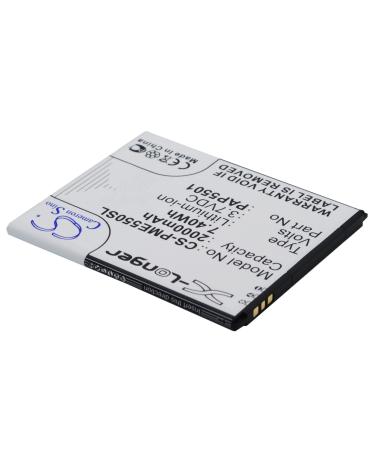 PRUVA Battery Compatible with Prestigio Multi ph0ne 5501 Duo PAP5501 P/N: PAP5501 2000mAh