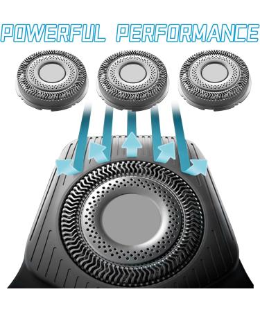 SH91/52 Replacement Blades for Shaver Series 9000 (S9xxx) and S9000 Prestige (SP98xx) - Self-Sharpening Precision Blades - Buy Online on SooperMarket.com